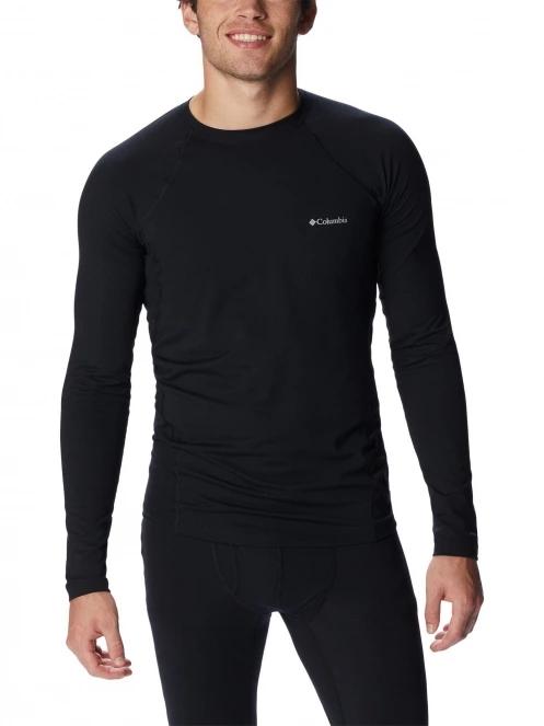 top lenjerie de corp pt. barbati Columbia Midweight Stretch Long Sleeve Top negru 2