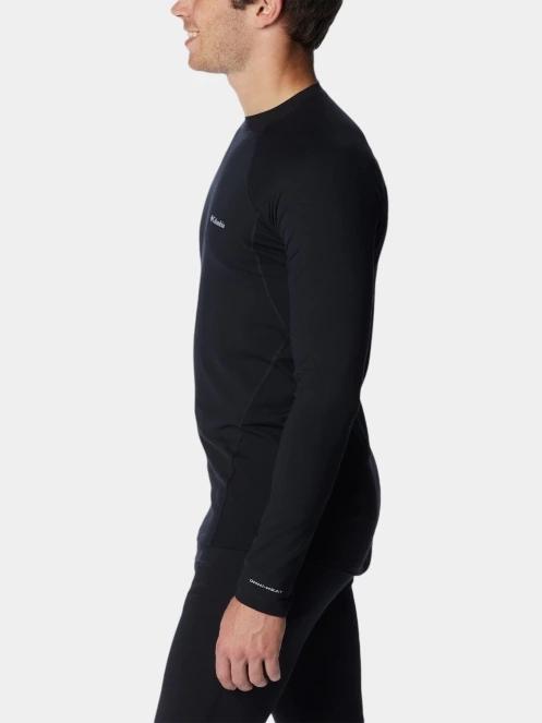top lenjerie de corp pt. barbati Columbia Midweight Stretch Long Sleeve Top negru 3