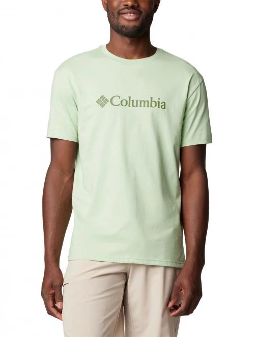 tricou cu maneci scurte pt. barbati Columbia CSC Basic Logo Tee verde 2