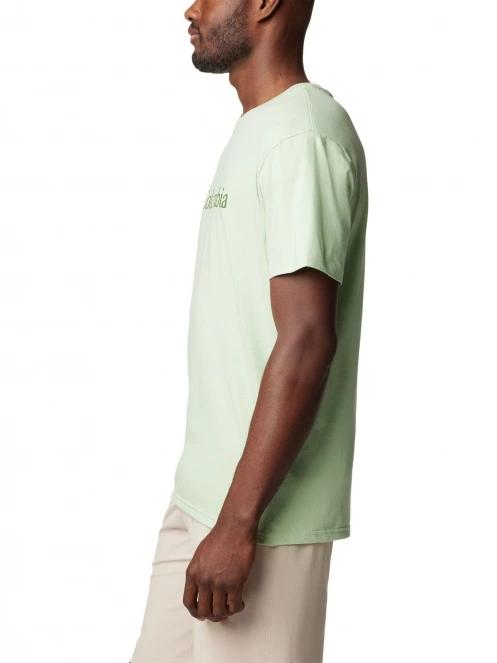 tricou cu maneci scurte pt. barbati Columbia CSC Basic Logo Tee verde 3