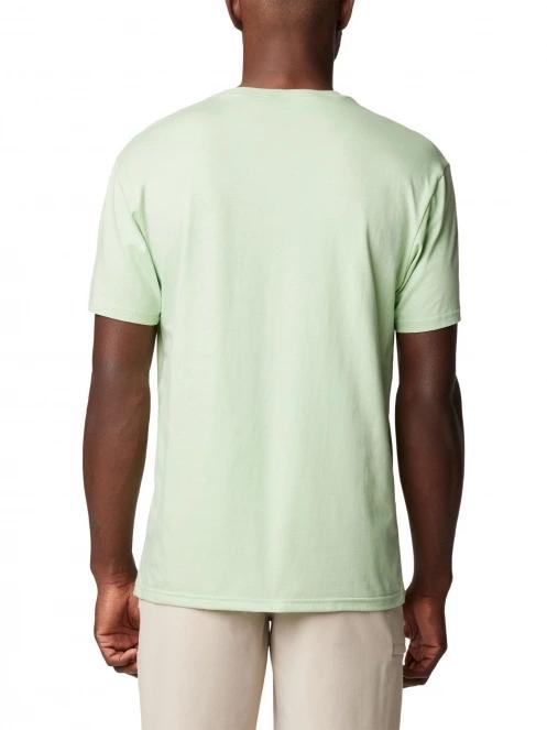 tricou cu maneci scurte pt. barbati Columbia CSC Basic Logo Tee verde 4