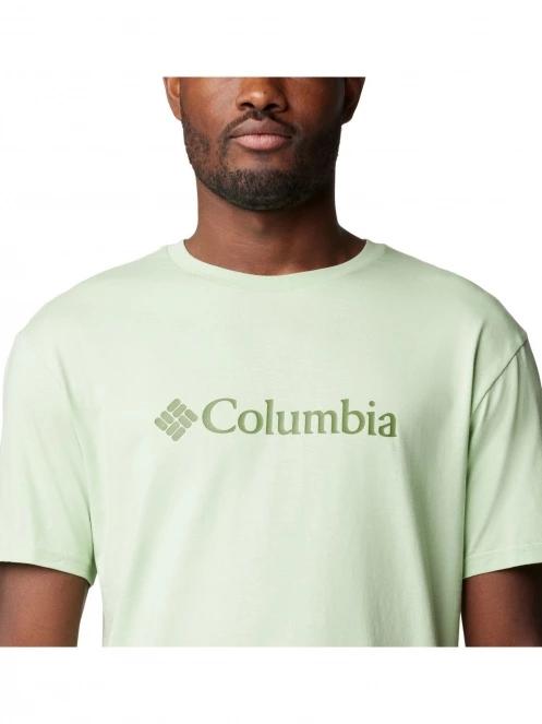 tricou cu maneci scurte pt. barbati Columbia CSC Basic Logo Tee verde 5
