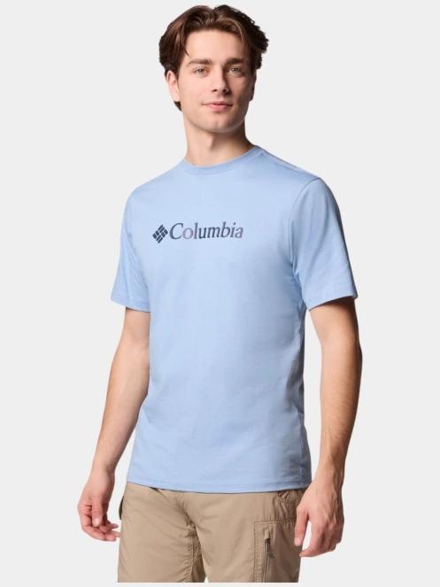 tricou cu maneci scurte pt. barbati Columbia CSC Basic Logo Short Sleeve Shirt albastru 3