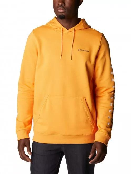 pulover cu gluga pt. barbati Columbia Csc Basic Logo II Hoodie galben 2