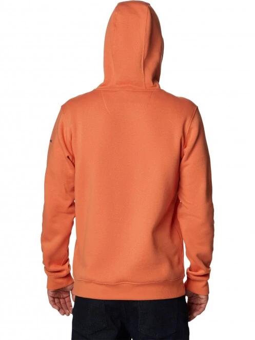 pulover cu gluga pt. barbati Columbia Csc Basic Logo II Hoodie portocaliu 4