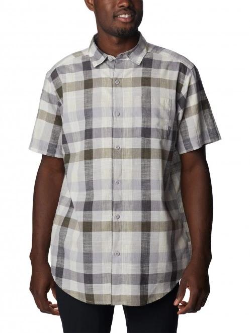 camasa cu maneci scurte pt. barbati Columbia Under Exposure YD Short Sleeve Shirt gri 2