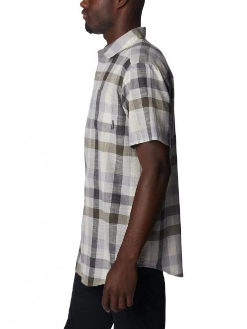 camasa cu maneci scurte pt. barbati Columbia Under Exposure YD Short Sleeve Shirt gri 3