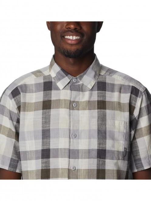 camasa cu maneci scurte pt. barbati Columbia Under Exposure YD Short Sleeve Shirt gri 5