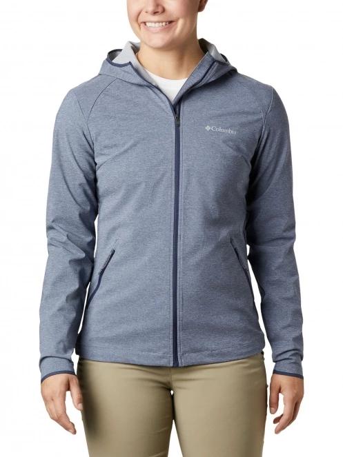 jacheta softshell pt. femei Columbia Heather Canyon Softshell Jacket albastru 2
