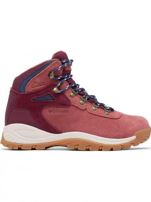 bocanci de drumetie pt. femei Columbia Newton Ridge Plus Waterproof Amped rosu 4