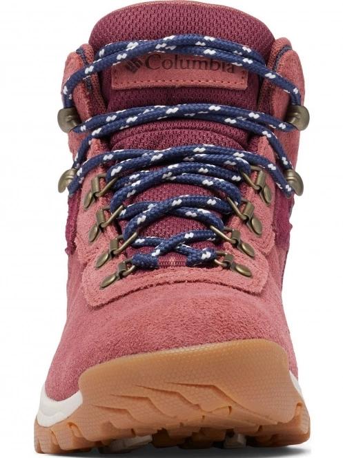 bocanci de drumetie pt. femei Columbia Newton Ridge Plus Waterproof Amped rosu 5