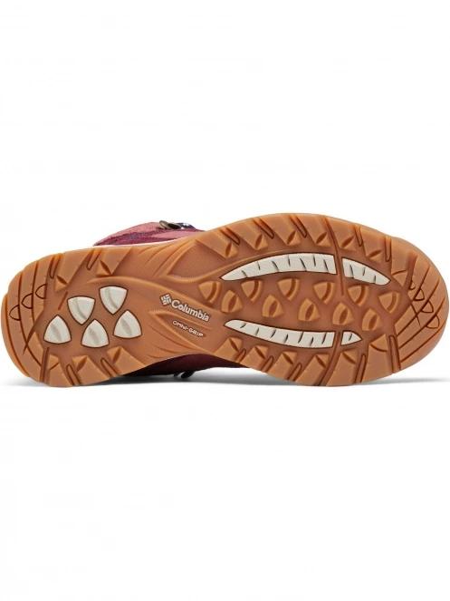 bocanci de drumetie pt. femei Columbia Newton Ridge Plus Waterproof Amped rosu 8