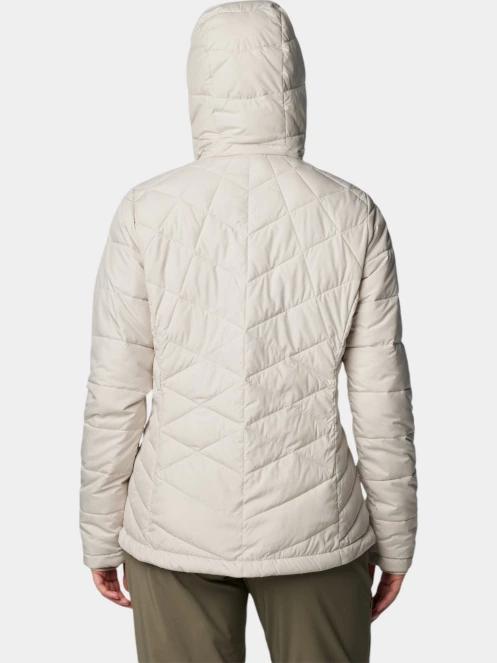 geaca matlasata de tranzitie pt. femei Columbia Heavenly Hooded Jacket nisip 4