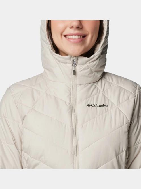 geaca matlasata de tranzitie pt. femei Columbia Heavenly Hooded Jacket nisip 8