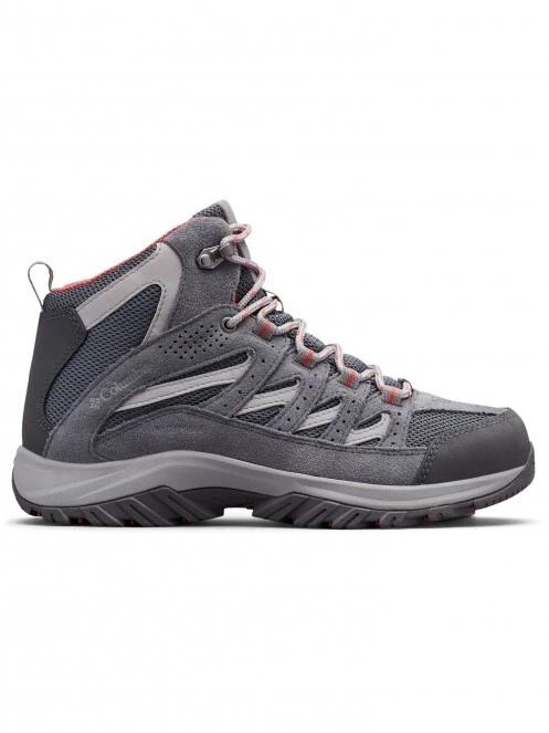 bocanci de drumetie impermeabili pt. femei Columbia Crestwood Mid Waterproof gri 3