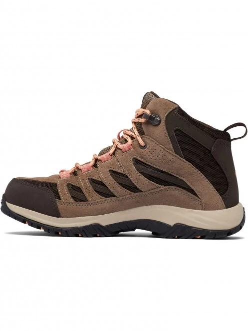 bocanci de drumetie impermeabili pt. femei Columbia Crestwood Mid Waterproof maro 4