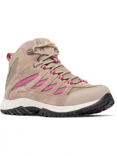 bocanci de drumetie pt. femei Columbia Crestwood Mid Waterproof nisip 2