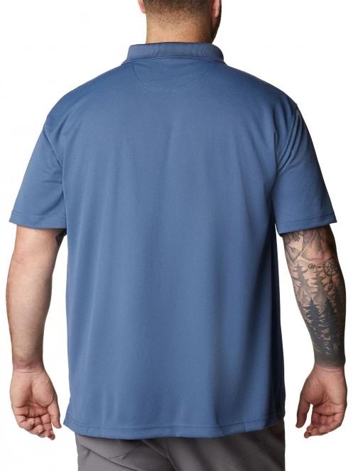 tricou cu guler pt. barbati Columbia Utilizer Polo albastru 4