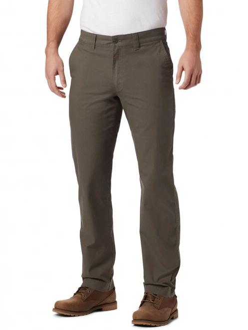 pantaloni lungi pt. barbati Columbia Flex ROC Pant maro 2