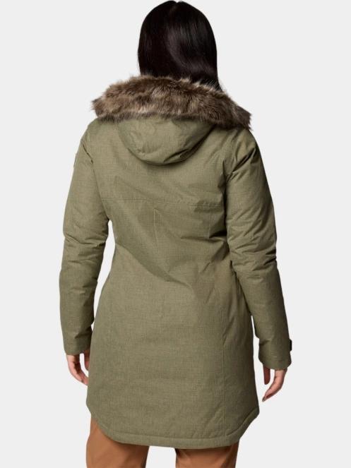 jacheta de iarna pt. femei Columbia Suttle Mountain Long Insulated Jacket verde 4