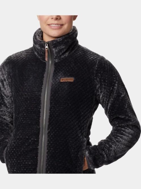 pulover polar pt. femei Columbia Fire Side II Sherpa Fz gri 4