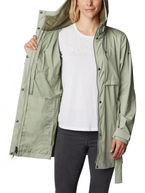 haine de ploaie pt. femei Columbia Pardon My Trench Rain Jacket verde 5
