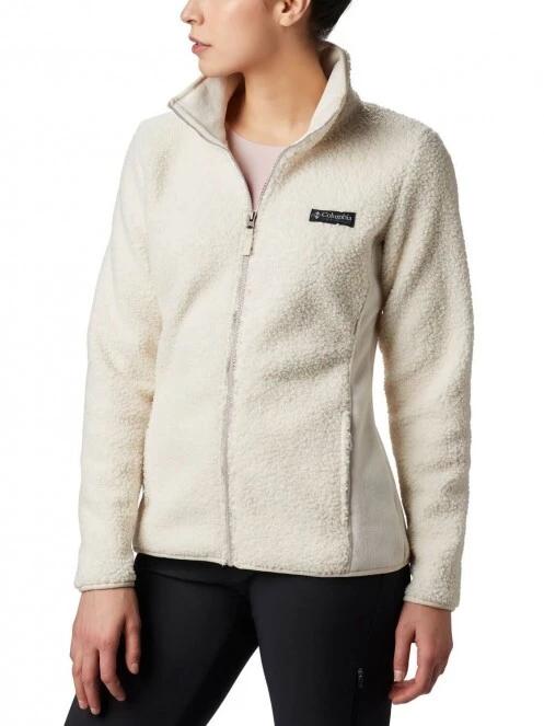 pulover polar pt. femei Columbia Panorama Full Zip nisip 2