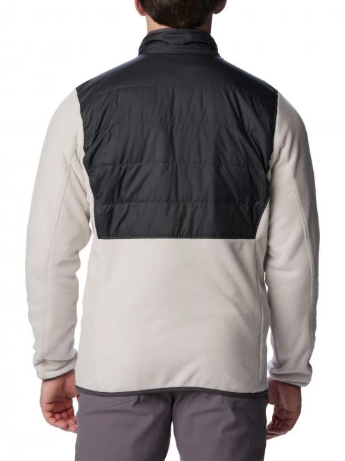 pulover polar pt. barbati Columbia Basin Butte Fleece Full Zip nisip 4