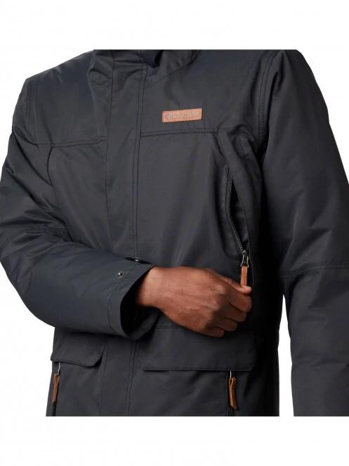 jacheta de iarna pt. barbati Columbia South Canyon Long Down Parka negru 5