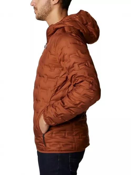 jacheta de primavara pt. barbati Columbia Delta Ridge Down Hooded Jacket maro 4