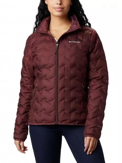 jacheta de puf pt. femei Columbia Delta Ridge Down Jacket rosu 2