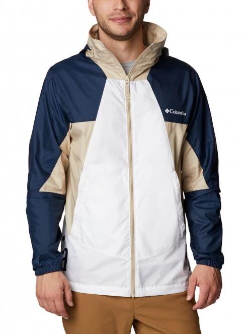 geaca de vant pt. barbati Columbia Point Park Windbreaker alb 2