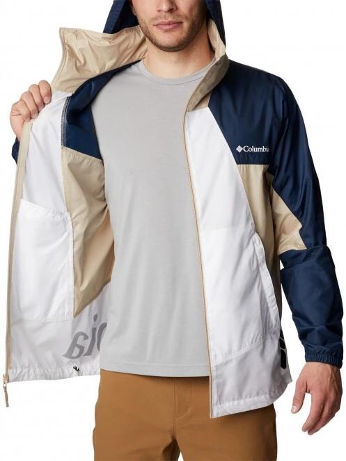 geaca de vant pt. barbati Columbia Point Park Windbreaker alb 5