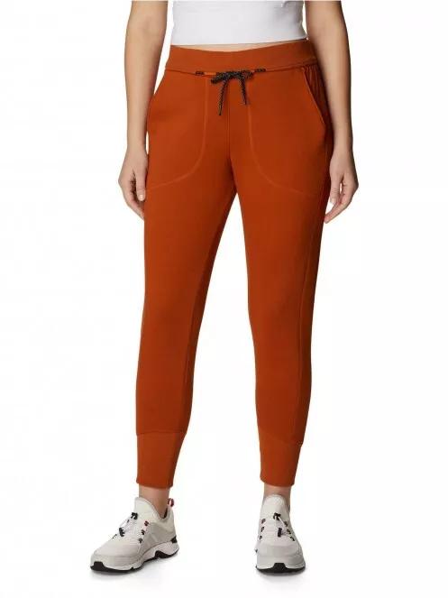 pantaloni de trening pt. femei Columbia Columbia Lodge Knit Jogger portocaliu 2