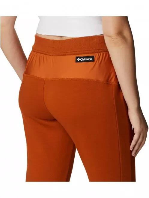 pantaloni de trening pt. femei Columbia Columbia Lodge Knit Jogger portocaliu 6