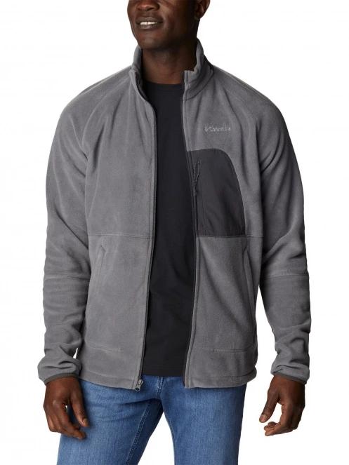 pulover polar pt. barbati Columbia Rapid Expedition Full Zip Fleece gri 5