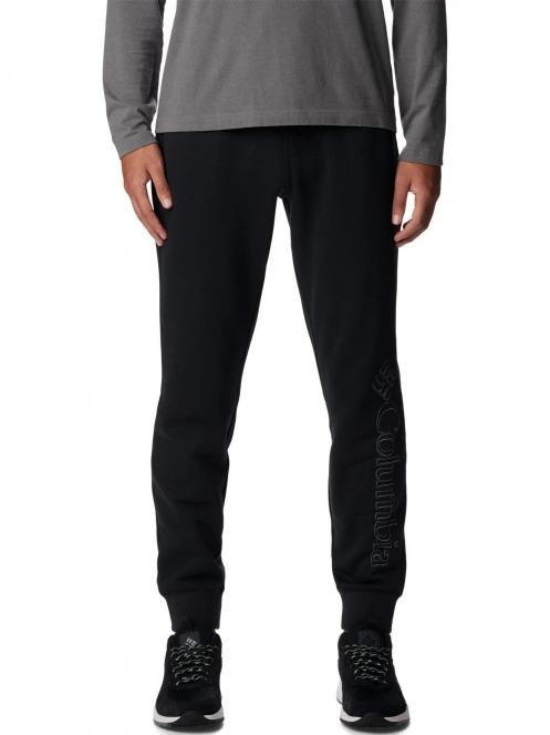 pantaloni de trening pt. barbati Columbia M Csc Logo Fleece Jogger II negru 2