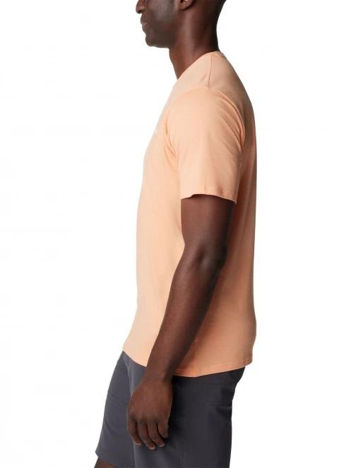 tricou pentru sport, cu maneci scurte pt. barbati Columbia Men's Sun Trek Short Sleeve Tee roz 3