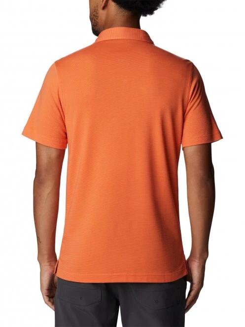 tricou cu guler pt. barbati Columbia Sun Ridge Polo II portocaliu 4