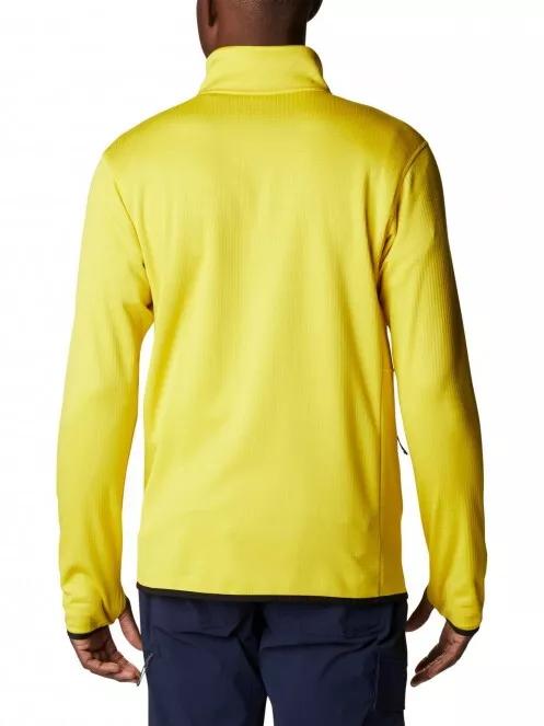 pulover polar pt. barbati Columbia Park View Fleece Full Zip galben 3