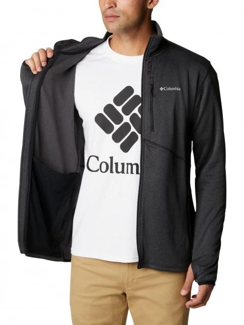 pulover polar pt. barbati Columbia Park View Fleece Full Zip negru 5