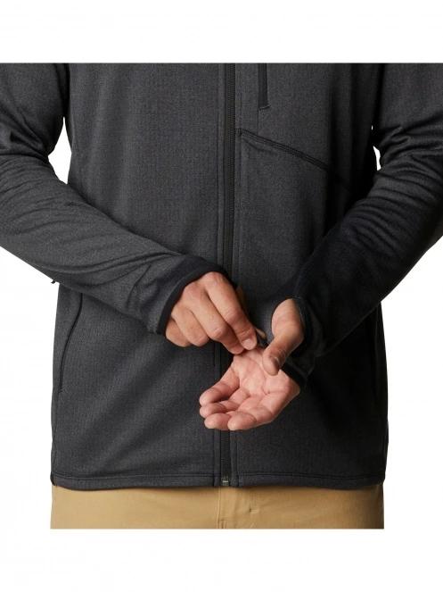 pulover polar pt. barbati Columbia Park View Fleece Full Zip negru 6