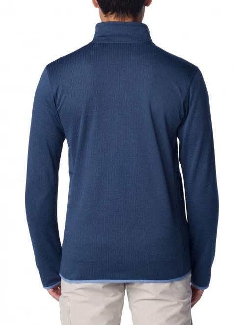 pulover polar pt. barbati Columbia Park View Fleece Full Zip albastru 4