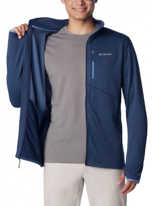 pulover polar pt. barbati Columbia Park View Fleece Full Zip albastru 6