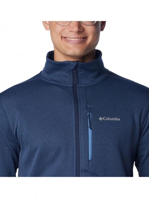pulover polar pt. barbati Columbia Park View Fleece Full Zip albastru 7