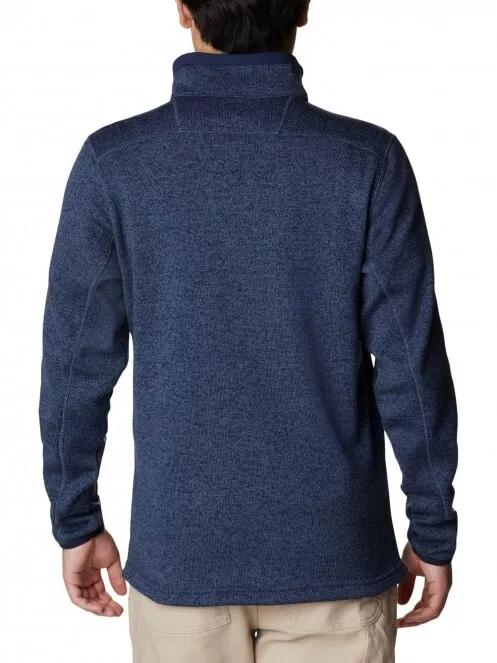 pulover polar pt. barbati Columbia Sweater Weather Full Zip albastru 3