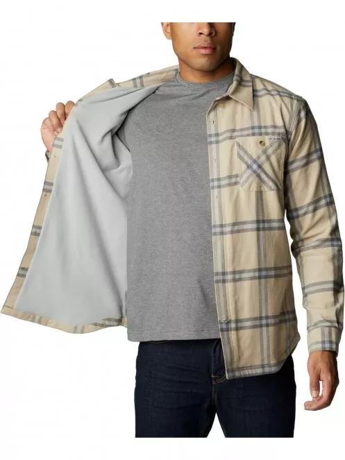 camasa cu maneci lungi pt. barbati Columbia Cornell Woods Fleece Lined Flannel nisip 5