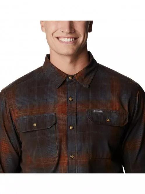 camasa cu maneci lungi pt. barbati Columbia Flare Gun Utility Long Sleeve Shirt maro 5