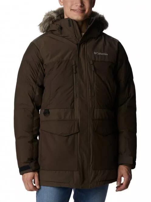 jacheta de iarna pt. barbati Columbia Marquam Peak Fusion Parka maro 2