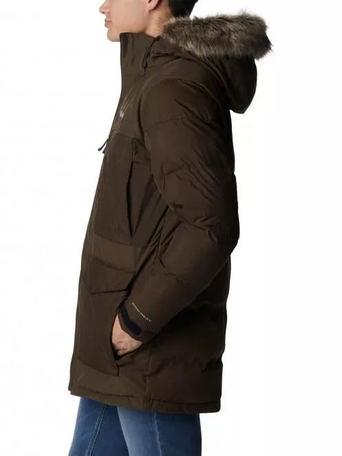 jacheta de iarna pt. barbati Columbia Marquam Peak Fusion Parka maro 4